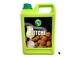 Possmei Frugtsirup til Bubble Tea med lychee smag 2,2 liter
